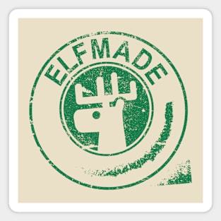 Elfmade (Green Stamp) Magnet